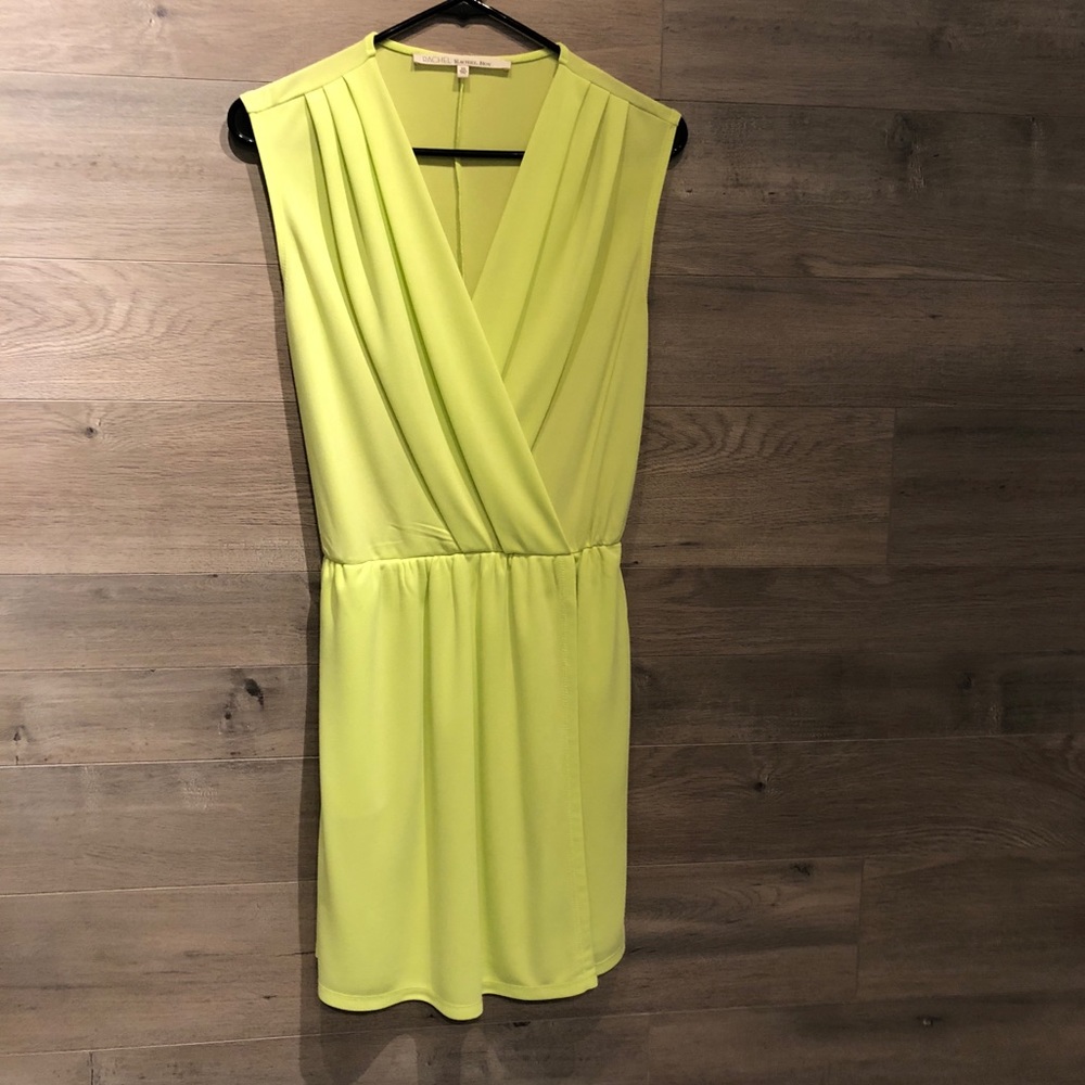 Rachel Roy XS Sleeveless Faux Wrap Dress